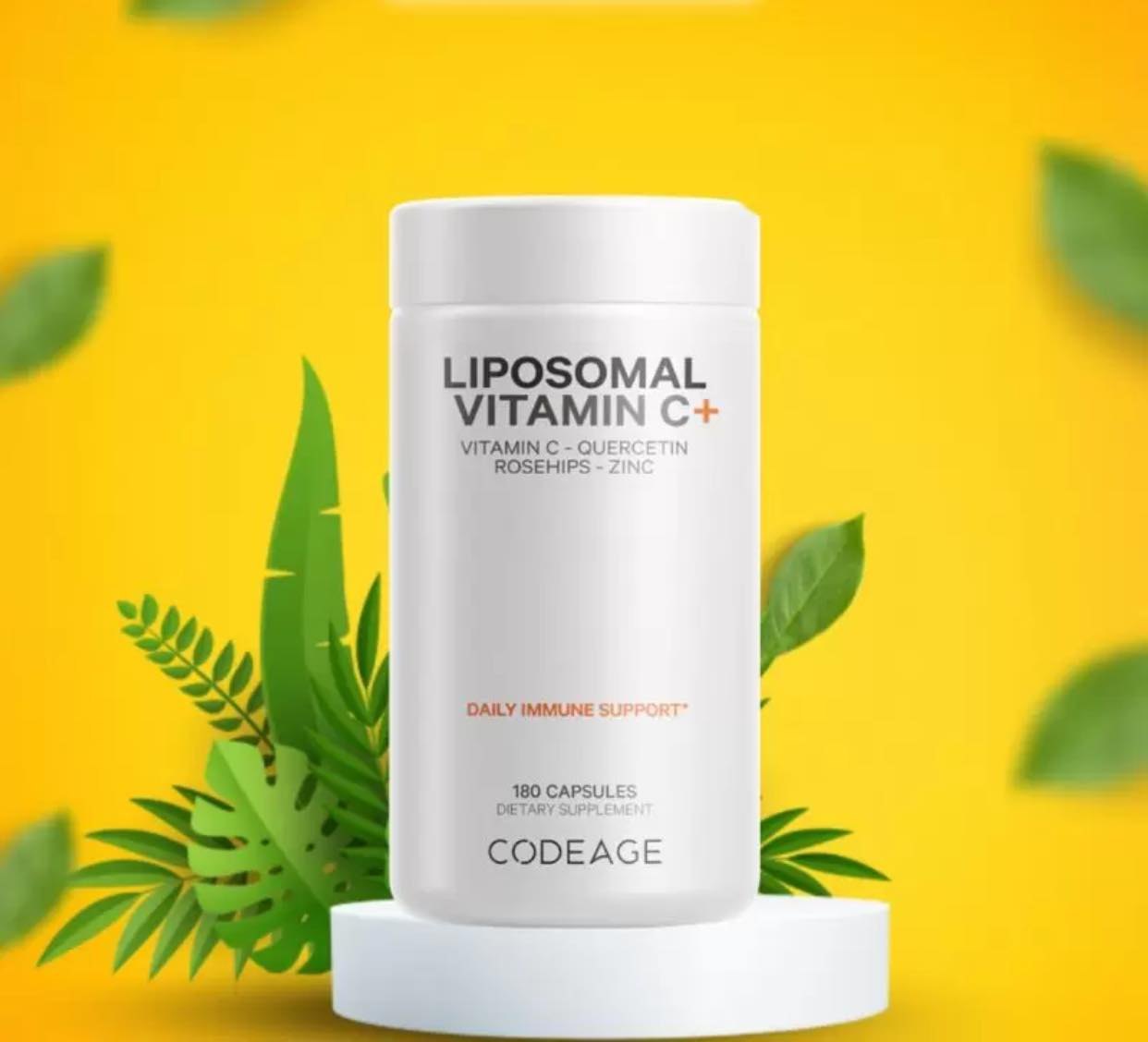 Viên uống tăng đề kháng Codeage Liposomal Vitamin C