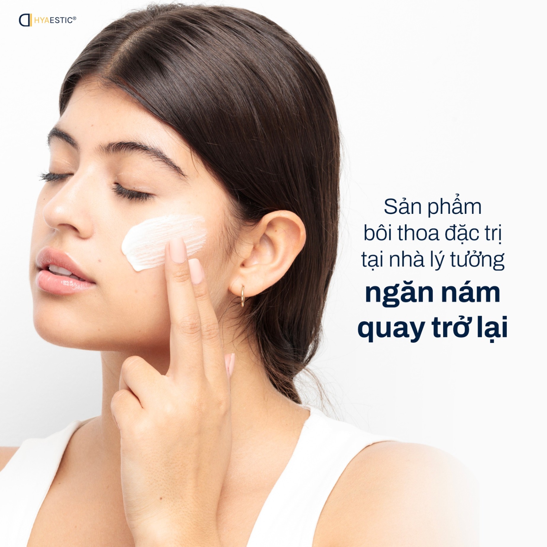 Kem điều trị mụn và nám chuyên sâu Hyaestic 20% AZE Cream chai 30ml