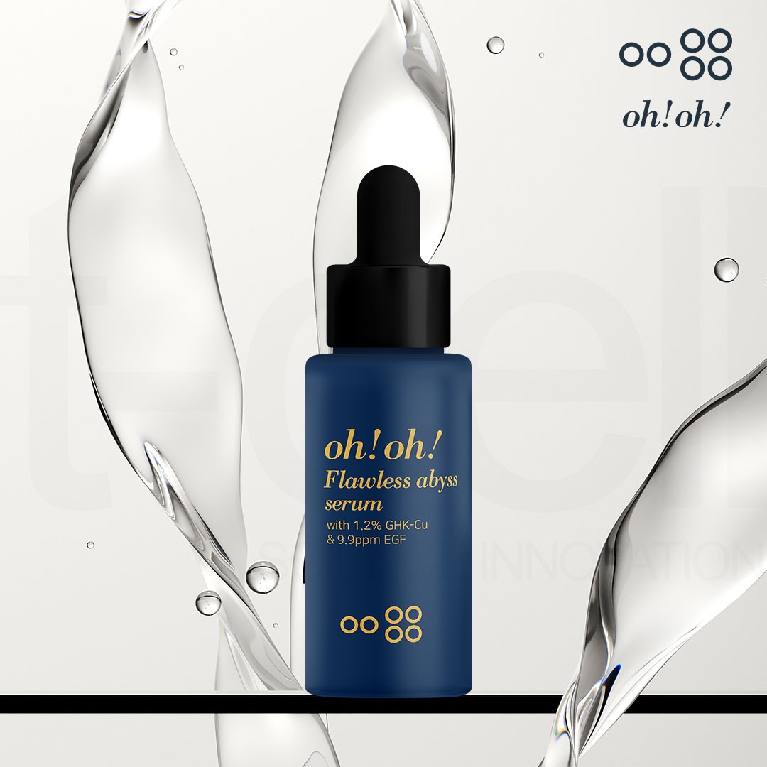 Tinh Chất Giảm Sẹ.o Lõm & Chống Lão Hoá oh!oh! Flawless Abyss Serum (with 1.2% GHK-Cu & 9.9ppm EGF) 15g