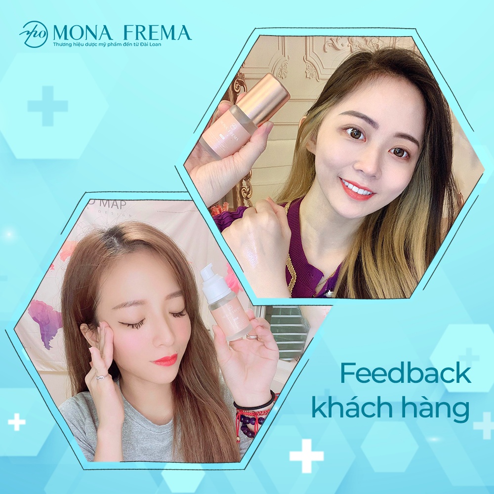 Serum Dưỡng Ẩm Mona Frema EMR Ceramide Repairing Light Serum 30ml