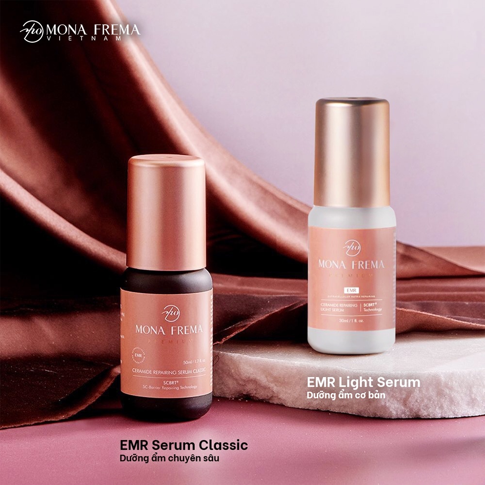 Serum dưỡng ẩm Mona Frema EMR Ceramide Repairing Classic Serum 50ml