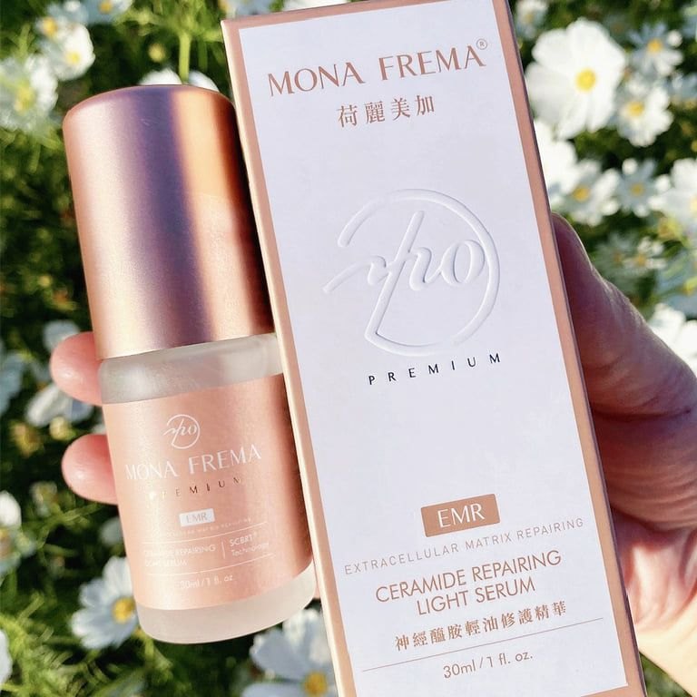 Serum Dưỡng Ẩm Mona Frema EMR Ceramide Repairing Light Serum 30ml