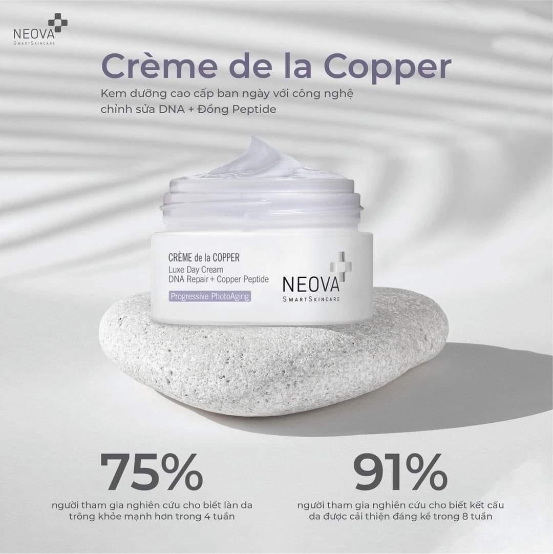 Kem dưỡng ban ngày phục hồi da - Neova Crème de la Copper 50ml