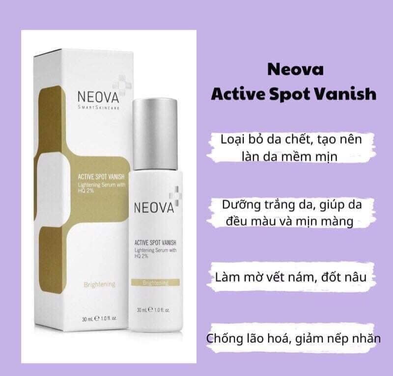 Serum trị nám, dưỡng trắng và xoá đồi mồi Neova Active Spot Vanish 30ml