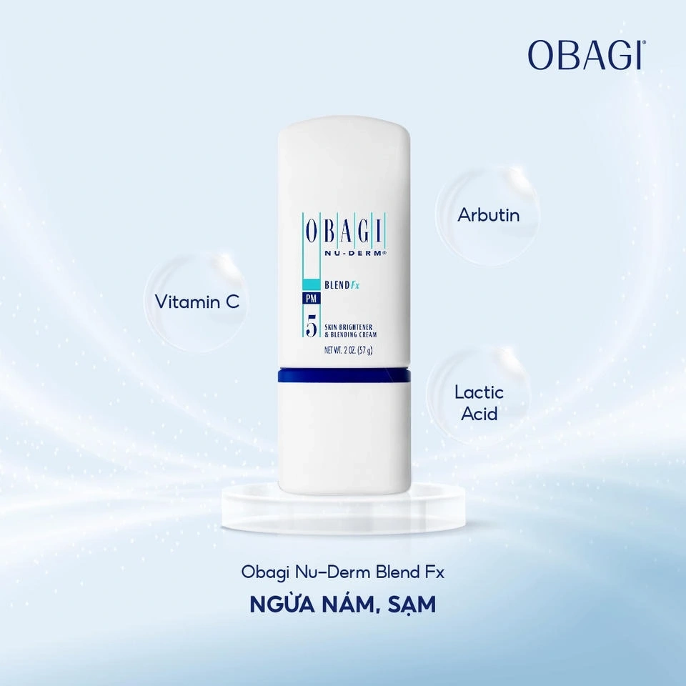 Kem Dưỡng Sáng Da Mờ Nám Chuyên Sâu Ban Đêm - Obagi Nu-Derm Blend Fx 57g.