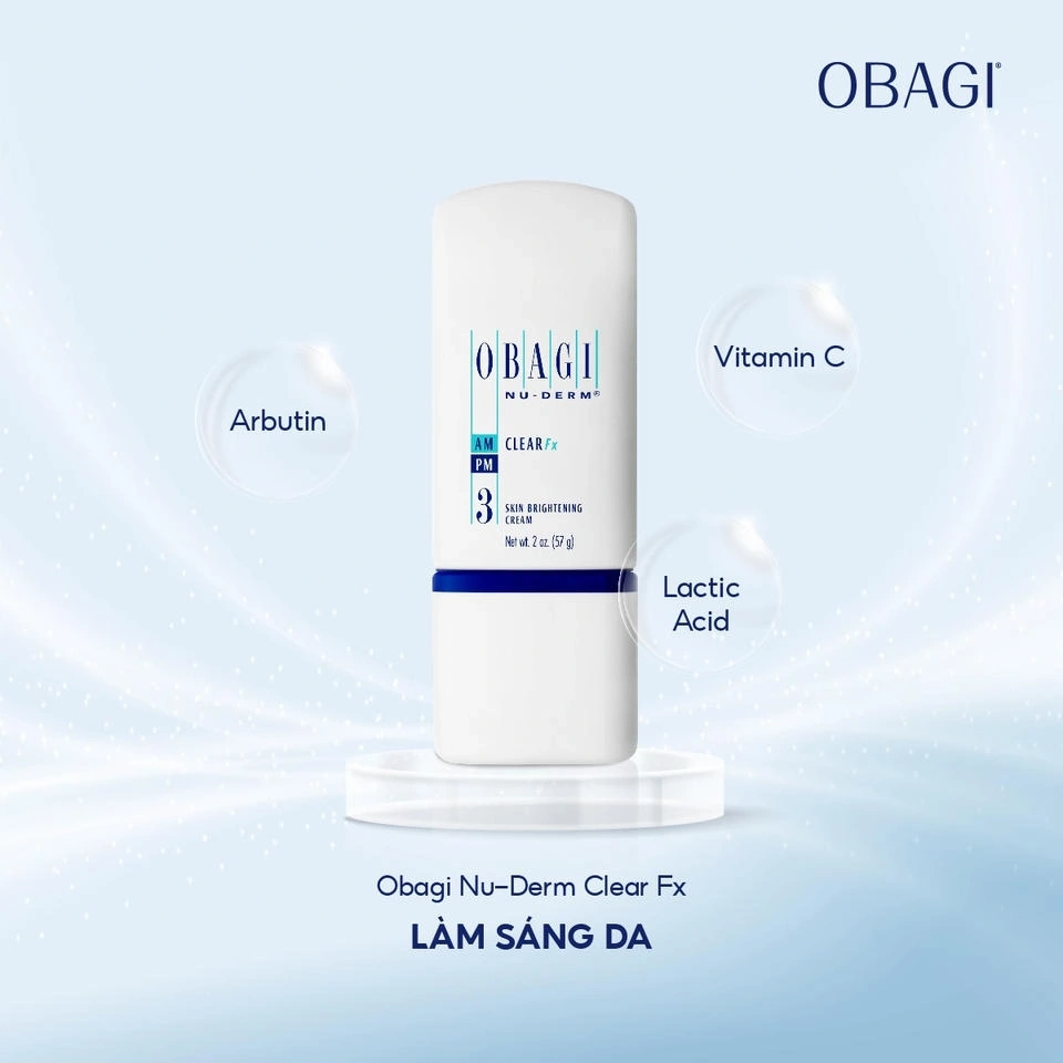 Kem điều trị nám, tàn nhang, đồi mồi Obagi Nu-Derm Clear số 3 - 57g