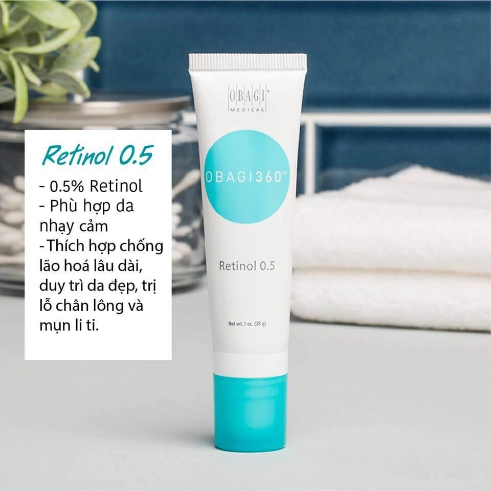 Kem chống lão hóa da Obagi Retinol 0.5 28g