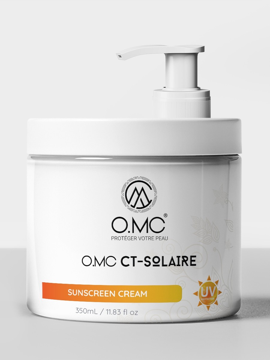 Kem hỗ trợ chống nắng da mặt SPF 45 PA+++ OMC CT Solaire 350ml