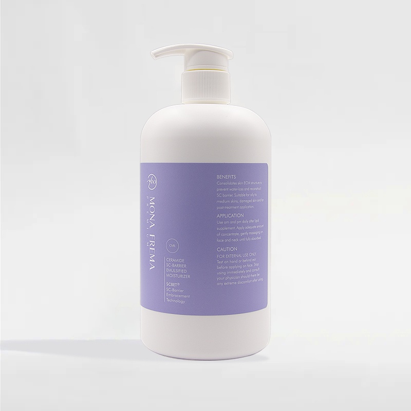 Lotion Dưỡng Ẩm Khóa Ẩm Cho Da Mona Frema CMS Ceramide SC-Barrier Emulsified Moisturizer 500ml [Clinic Size]