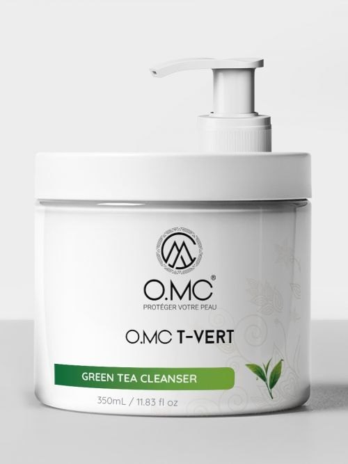 Sữa rửa mặt trà xanh giúp làm sạch da, sáng da OMC T-vert 350ml