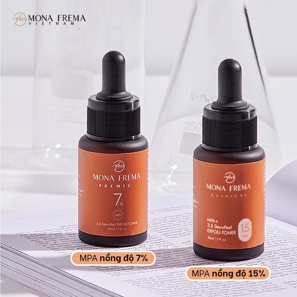 Toner Tấy Tế Bào Chết Mona Frema MPA 3.5 SteroPeel Exfoli- Toner 15% 30ml