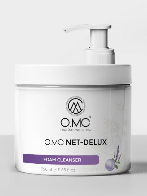 Sữa rửa mặt giúp làm sạch da cân bằng PH OMC Net Delux 350ml