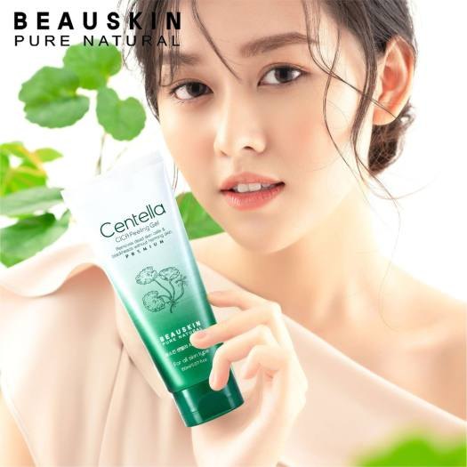 Tẩy da chết dành cho da mụn BEAUSKIN Centella Cica Peeling Gel 150ml