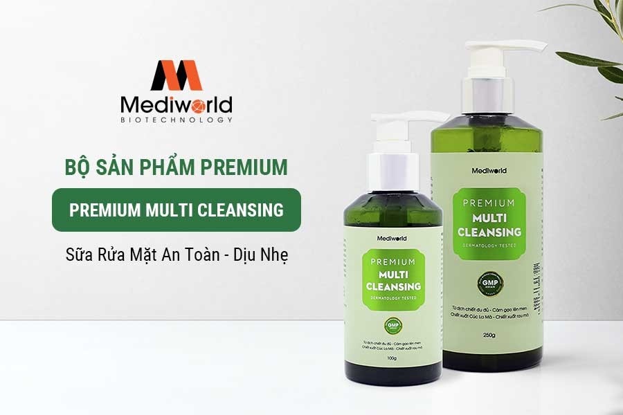 Sữa rửa mặt PREMIUM MULTI CLEANSING Mediworld