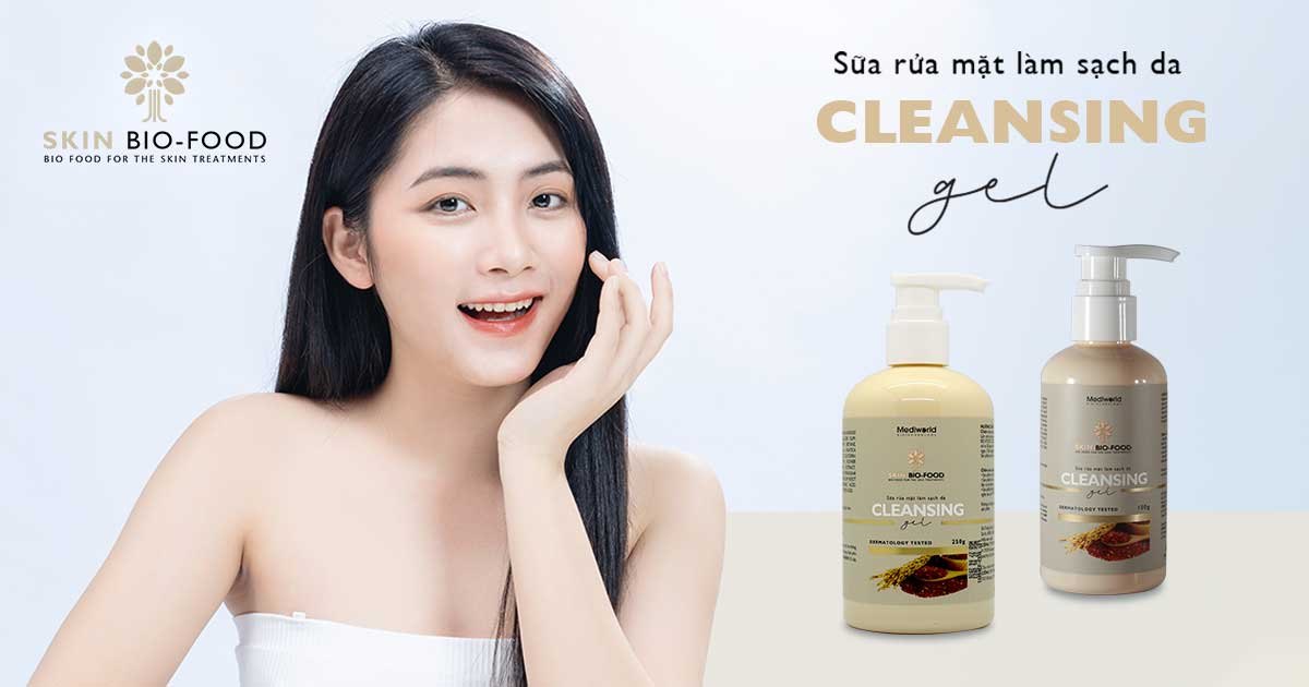 Sữa rửa mặt làm sạch, dưỡng ẩm da Mediworld Cleansing Gel