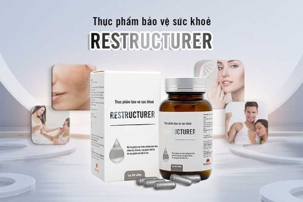 Viên uống hỗ trợ cân bằng nội tiết tố Mediworld Restructurer lọ 30 viên