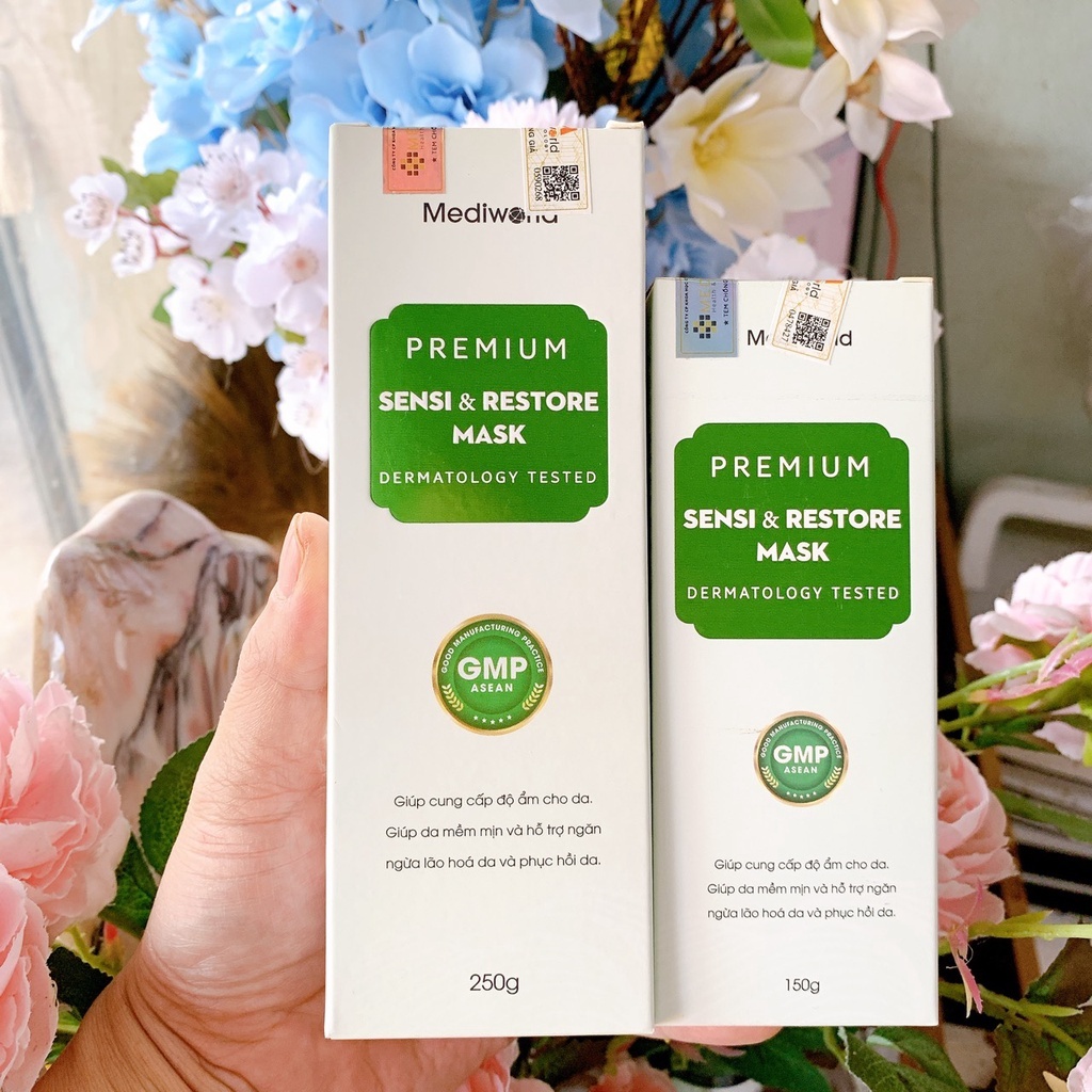 Mặt nạ giảm kích ứng, phục hồi da Mediworld Premium Sensi Restore Mask