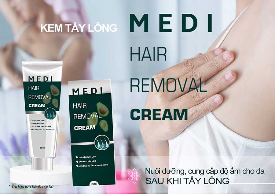 Kem tẩy lông Mediworld Medi Hair Removal Cream 50ml