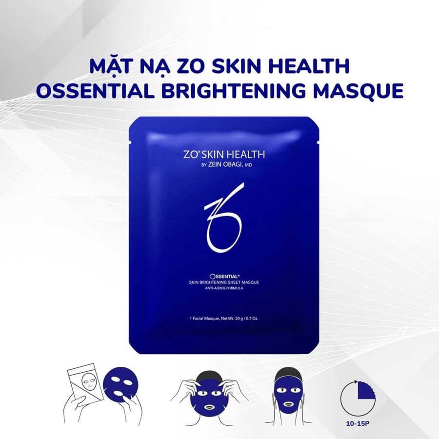 Mặt nạ trắng sáng da Zo Skin Health Ossential Brightening Masque