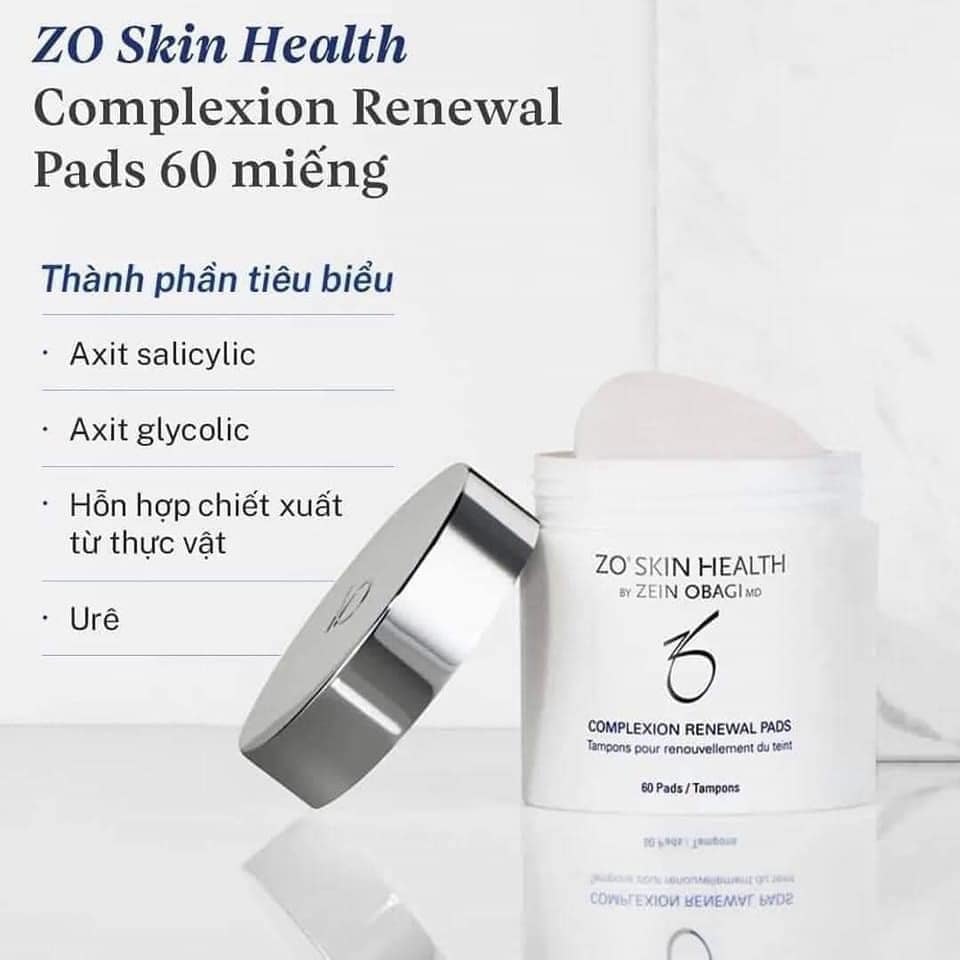 Miếng tẩy tế bào chết Zo Skin Health Complexion Renewal Pads