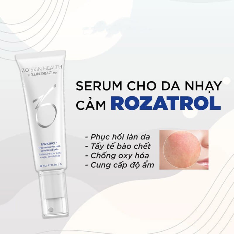 Serum phục hồi cho da nhạy cảm Zo Skin Health ROZATROL