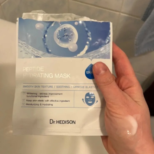 Mặt nạ giảm kích ứng Peptide Hydrating Mask Dr.Hedison 23g x 10 cái