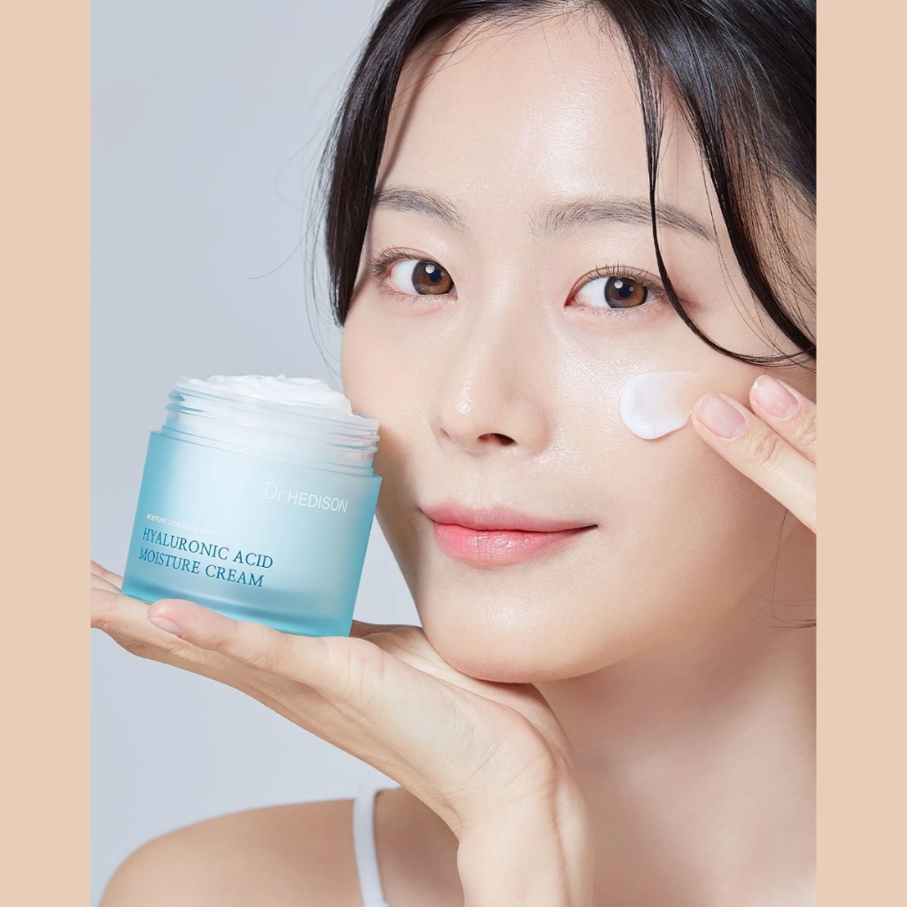 Kem dưỡng ẩm Dr.Hedison Hyaluronic Acid Moisture Cream 80ml