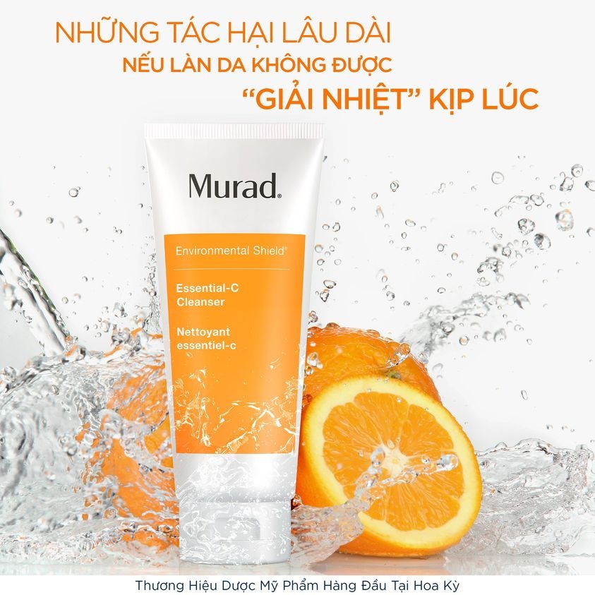 Gel rửa mặt sáng da Murad Essential-C Cleanser 200ml