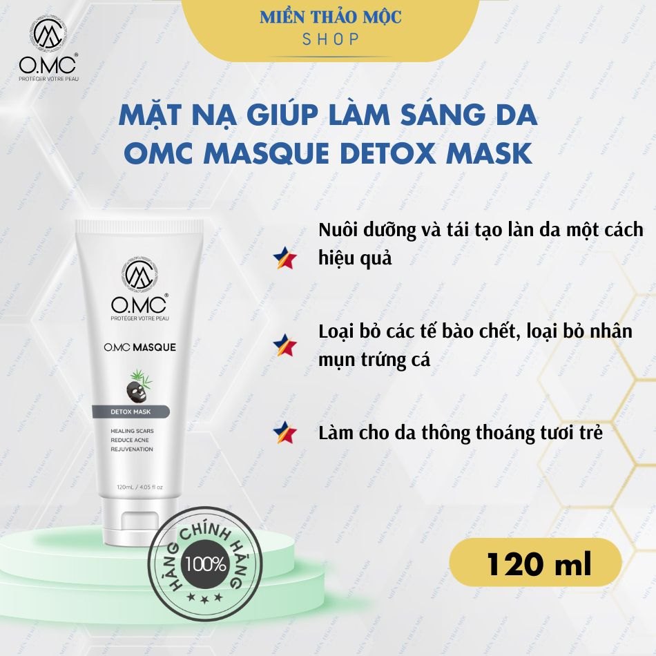 Mặt nạ làm dịu da cấp ẩm OMC Masque Detox