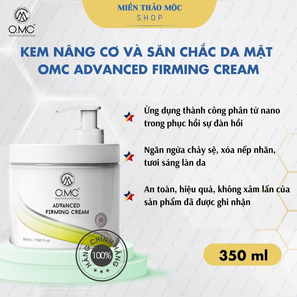 Kem cải thiện cơ và săn chắc da mặt OMC Advanced Firming cream 350ml