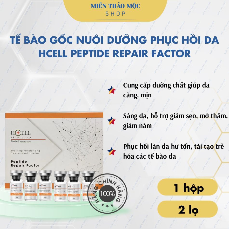 Tế bào gốc đông khô nuôi dưỡng, phục hồi da Hcell