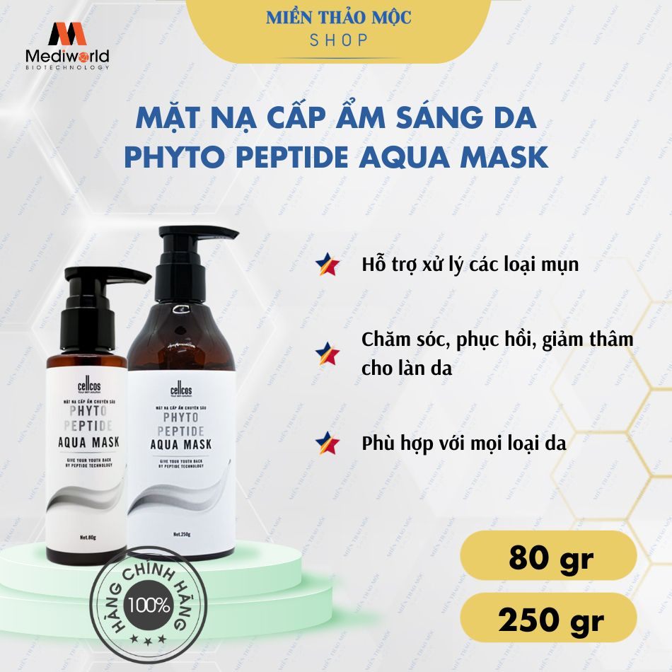 Sữa rửa mặt làm sạch và dưỡng da mịn màng Phyto Peptide Cleanser Mediworld