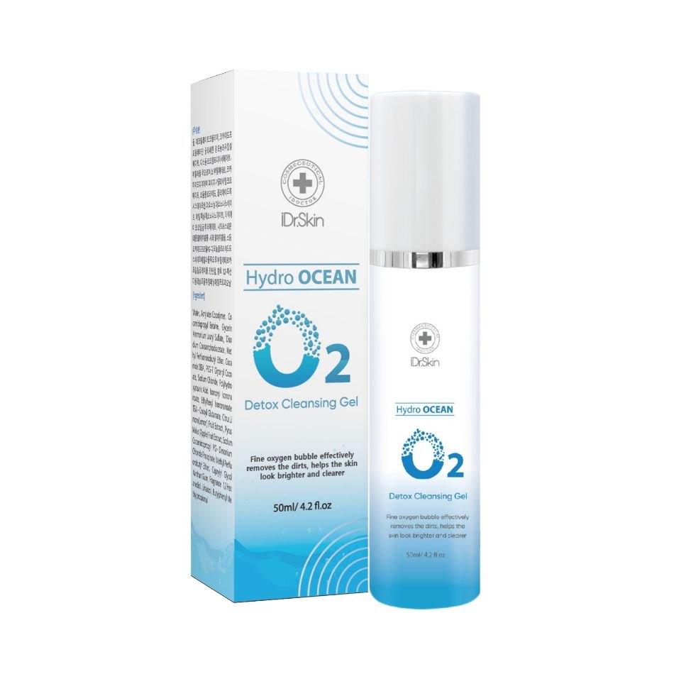 Sữa rửa mặt làm sạch sâu không lo mất ẩm iDr.Skin O2 Detox Cleansing Gel