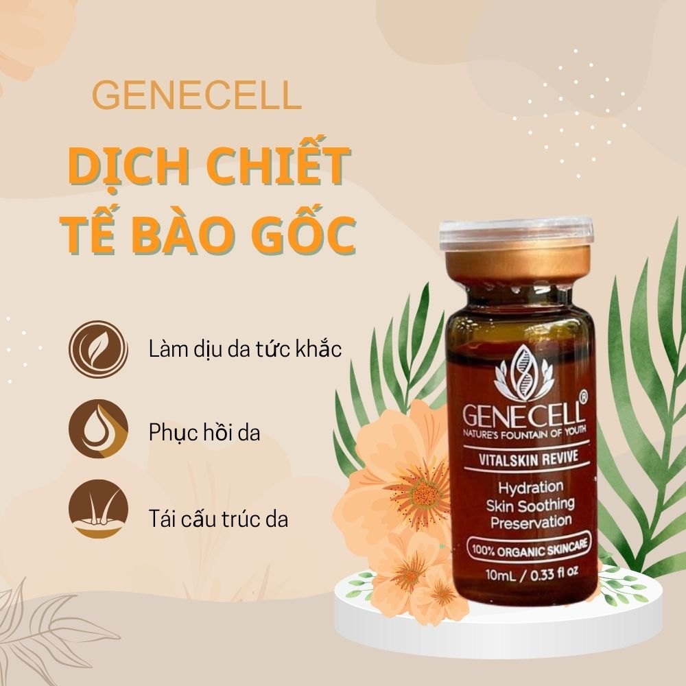 Dịch chiết tái tạo tế bào phục hồi da Genecell Vitalskin Revive 10ml