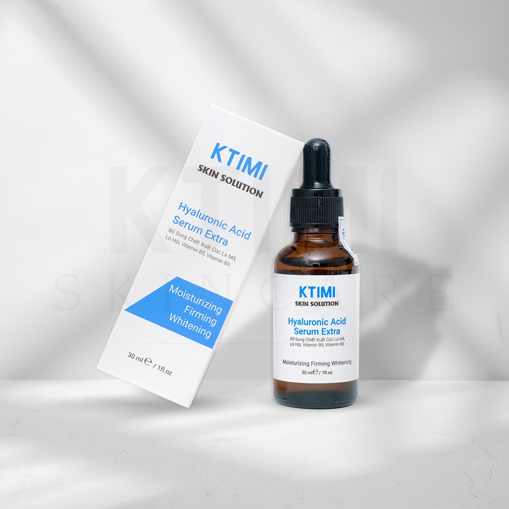 Serum HA cấp ẩm phục hồi da Ktimi Hyaluronic Acid 30ml