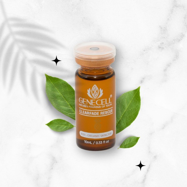 Serum mờ nám trắng sáng da Genecell Clearfade Rescue 10 ml