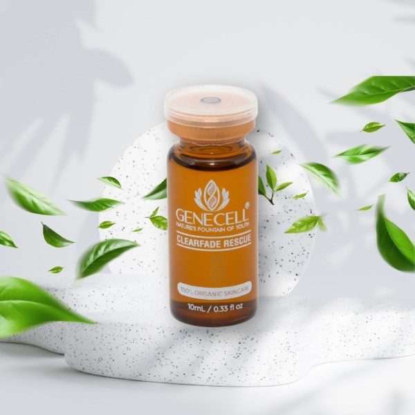 Serum mờ nám trắng sáng da Genecell Clearfade Rescue 10 ml