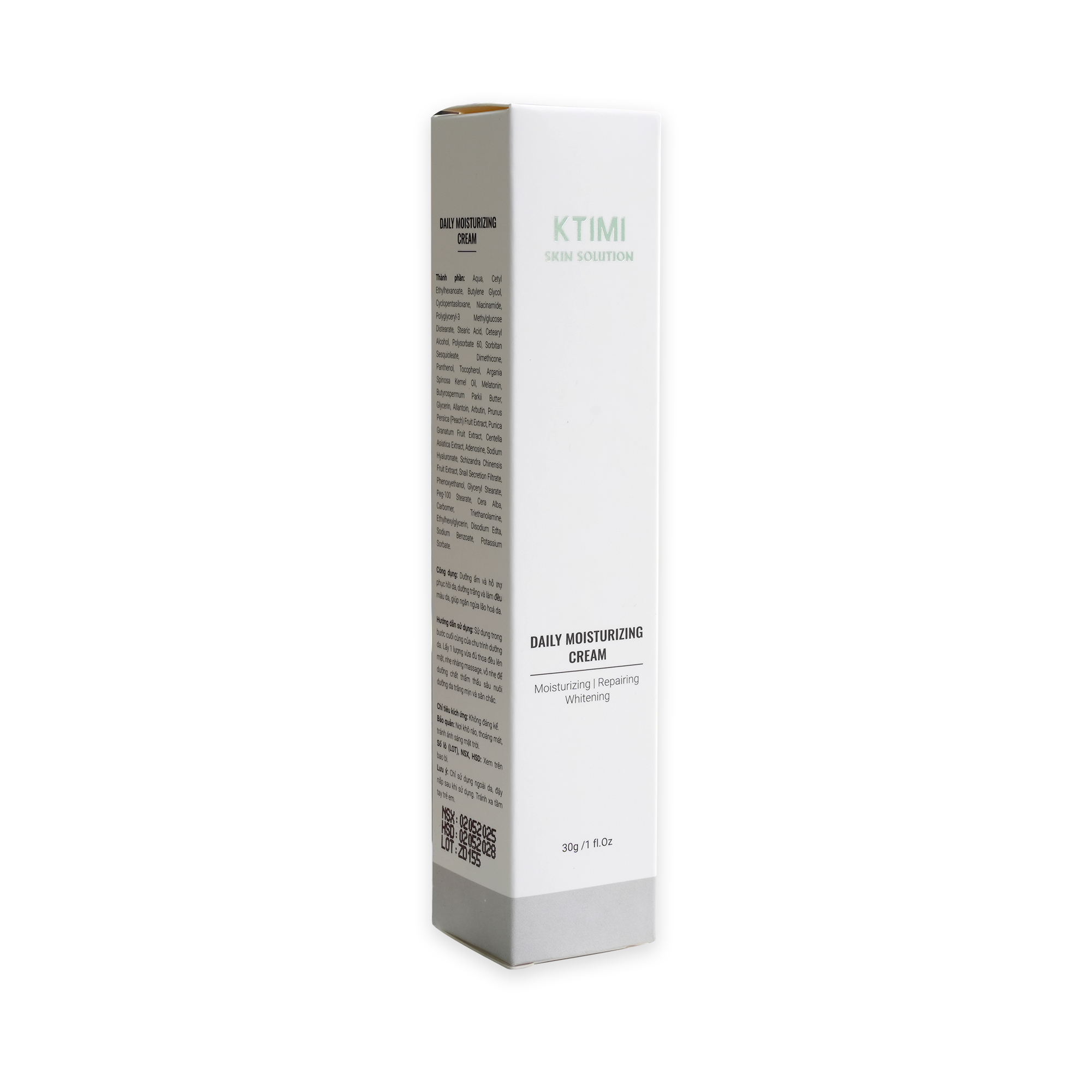 Kem dưỡng ẩm bảo vệ da KTIMI Daily Moisturizing Cream 30g