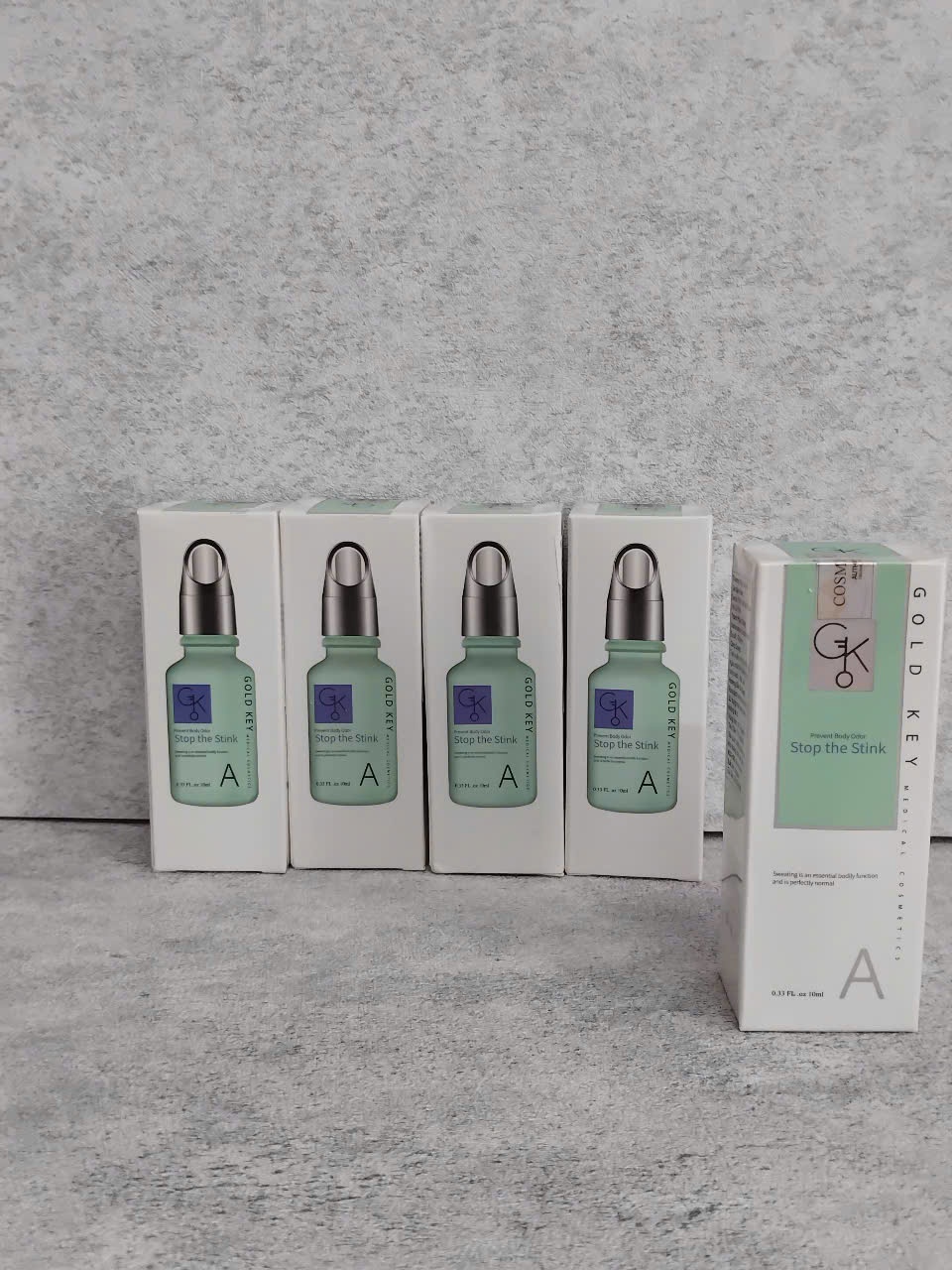 Tinh chất khử mùi hôi nách và ngừa mùi cơ thể Gold Key Stop The Stink 10ml