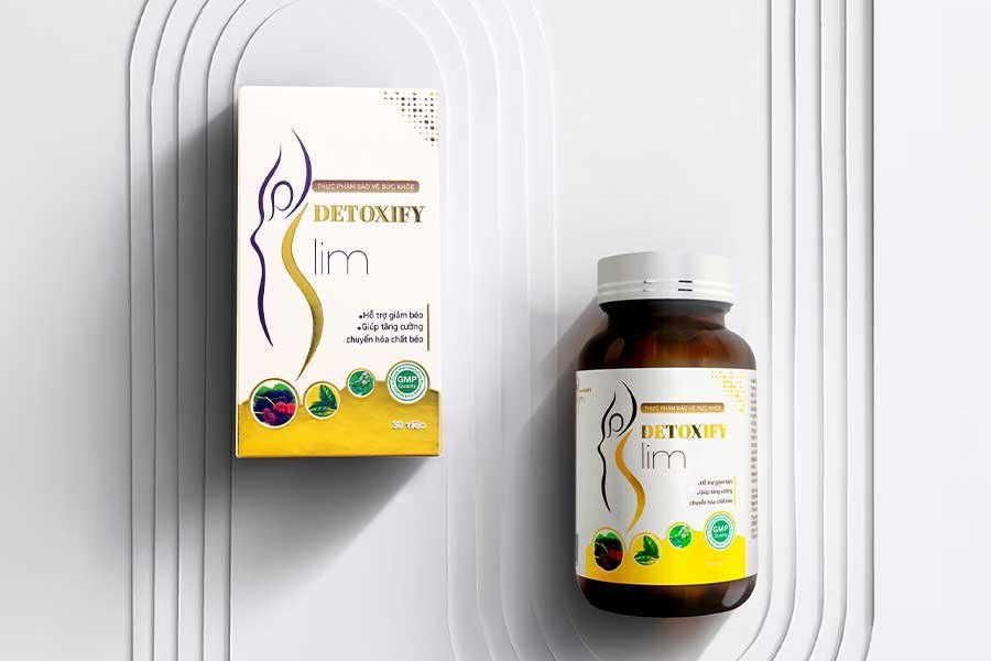 Viên uống hỗ trợ giảm béo Mediworld Detoxify Slim hộp 30 viên