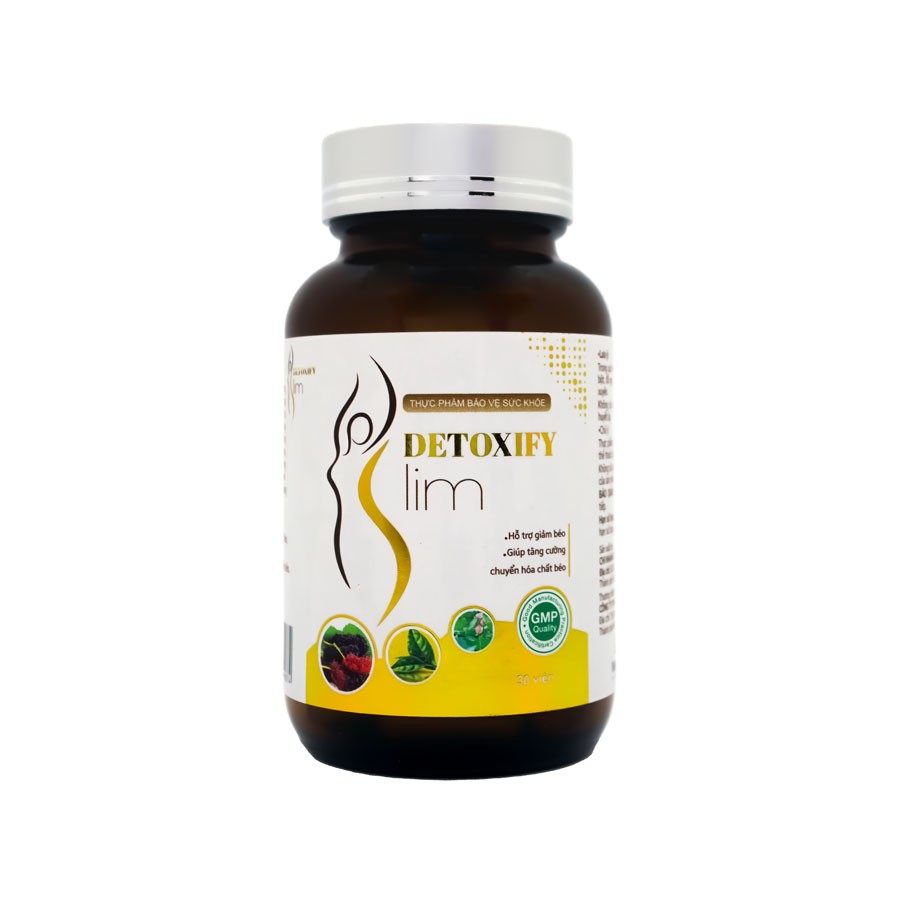 Viên uống hỗ trợ giảm béo Mediworld Detoxify Slim hộp 30 viên