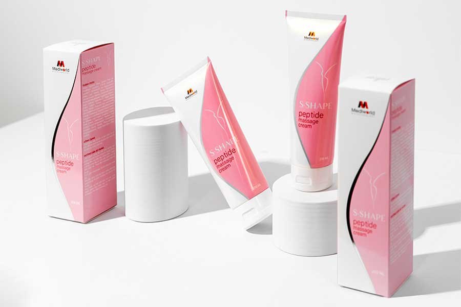Kem massage hỗ trợ giảm mỡ và tình trạng da sần vỏ cam Mediworld S – Shape Peptide Massage Cream 200g
