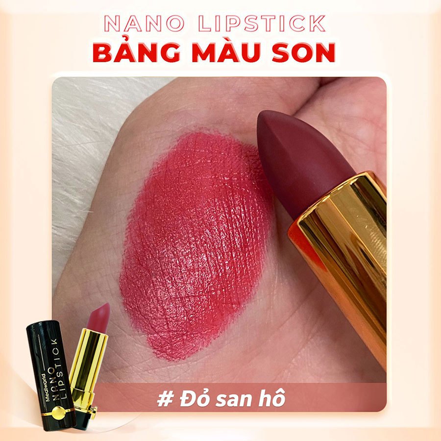 Son sinh học không chì Mediworld Bio Lips Nano Lipstick 4gr