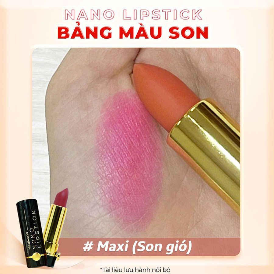 Son sinh học không chì Mediworld Bio Lips Nano Lipstick 4gr