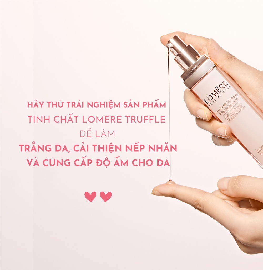 Tinh chất dưỡng trắng mờ nám Lomere Prime Truffle Cell Repair Brightening Serum 50ml