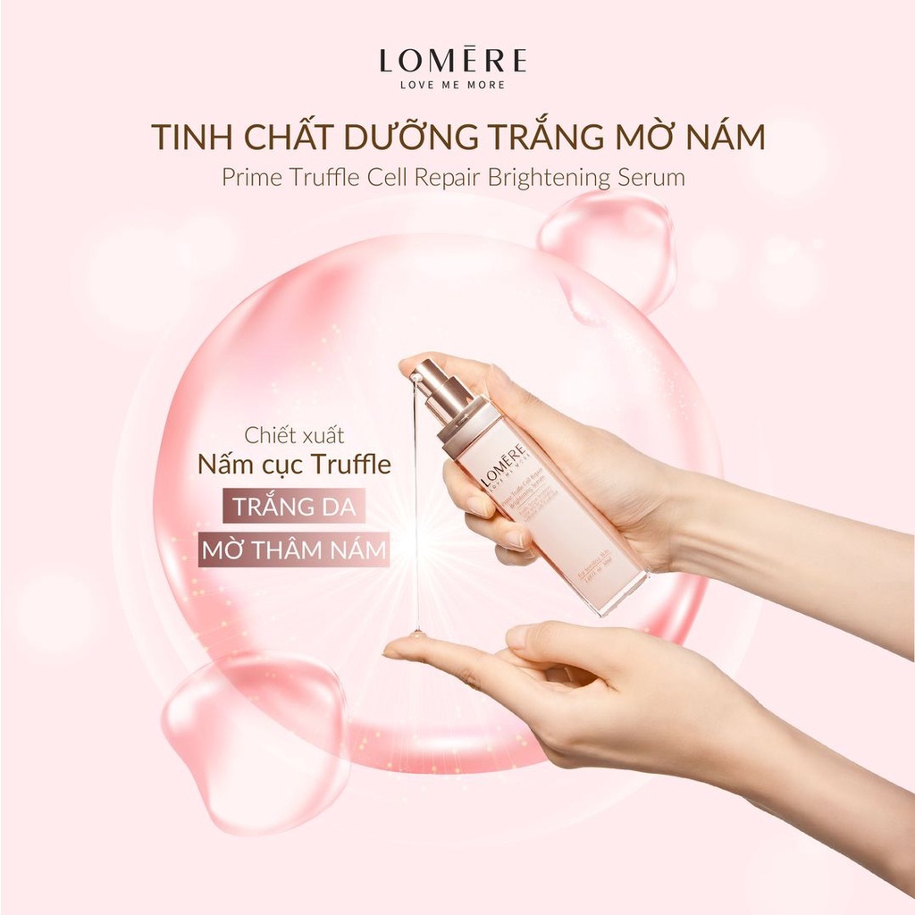 Tinh chất dưỡng trắng mờ nám Lomere Prime Truffle Cell Repair Brightening Serum 50ml