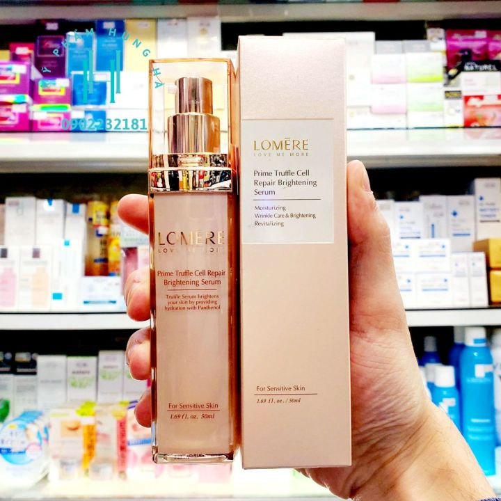 Tinh chất dưỡng trắng mờ nám Lomere Prime Truffle Cell Repair Brightening Serum 50ml