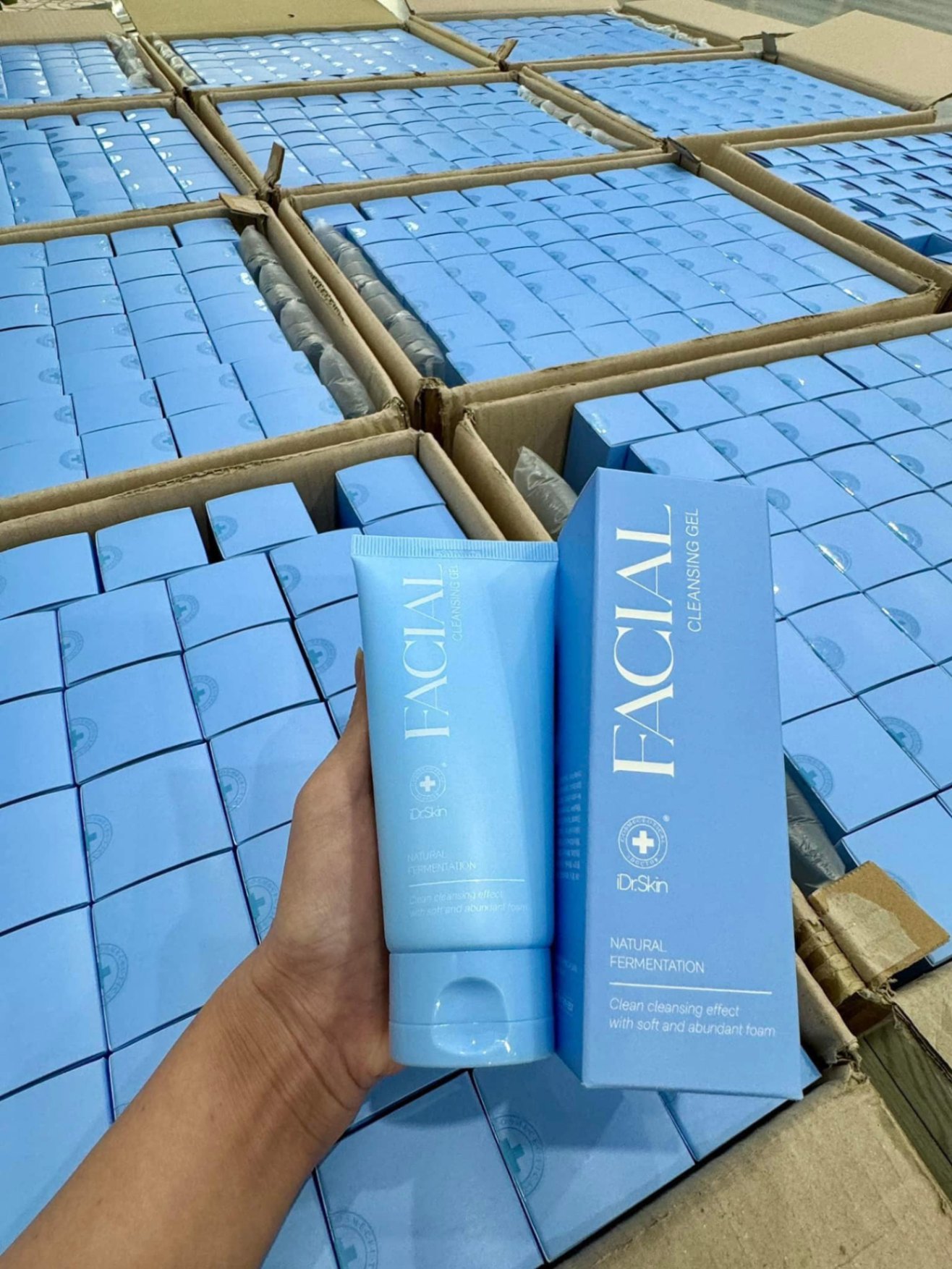 Sữa rửa mặt cho da dầu mụn sạch sâu iDr.Skin Facial Cleansing