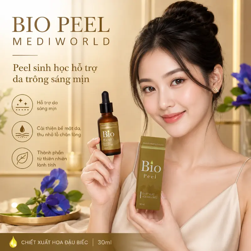 Dung dịch Peel da sinh học an toàn Mediworld Bio Peel 30ml