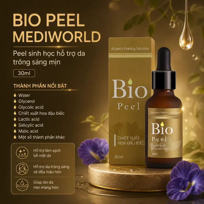 Dung dịch Peel da sinh học an toàn Mediworld Bio Peel 30ml